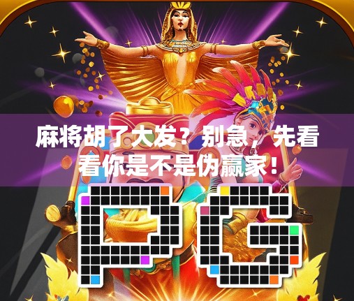 麻将胡了大发？别急，先看看你是不是伪赢家！