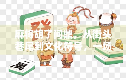 麻将胡了问鼎，从街头巷尾到文化符号，一场全民娱乐的逆袭之路