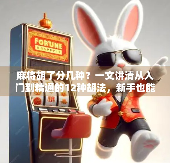 麻将胡了分几种？一文讲清从入门到精通的12种胡法，新手也能秒变老手！