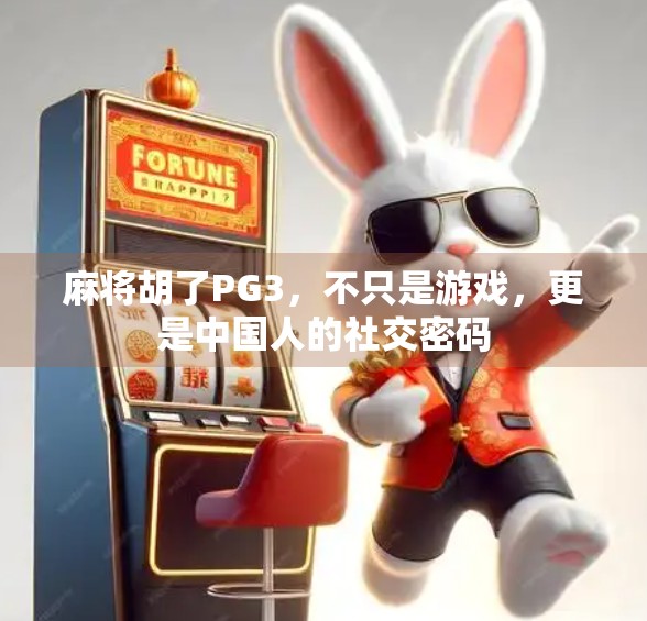 麻将胡了PG3，不只是游戏，更是中国人的社交密码