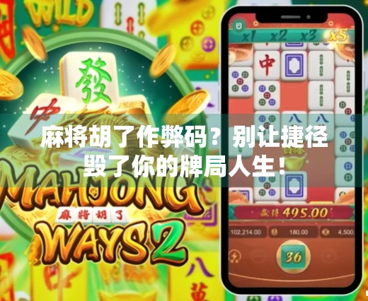 麻将胡了作弊码？别让捷径毁了你的牌局人生！