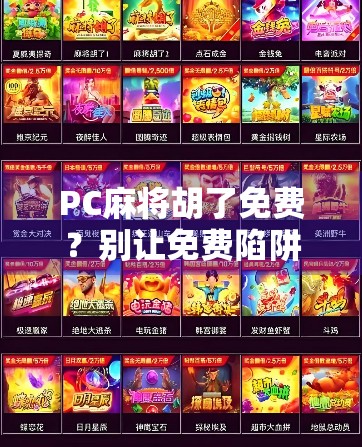 PC麻将胡了免费？别让免费陷阱毁了你的游戏体验！