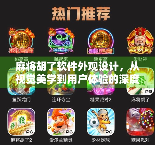 麻将胡了软件外观设计，从视觉美学到用户体验的深度解析